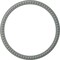 Ekena Millwork 50-in. OD x 43 3/8-in. ID x 3 3/8-in. W x 1-in. P Hillsborough Ceiling Ring Kit CRK50HI - alternate 3